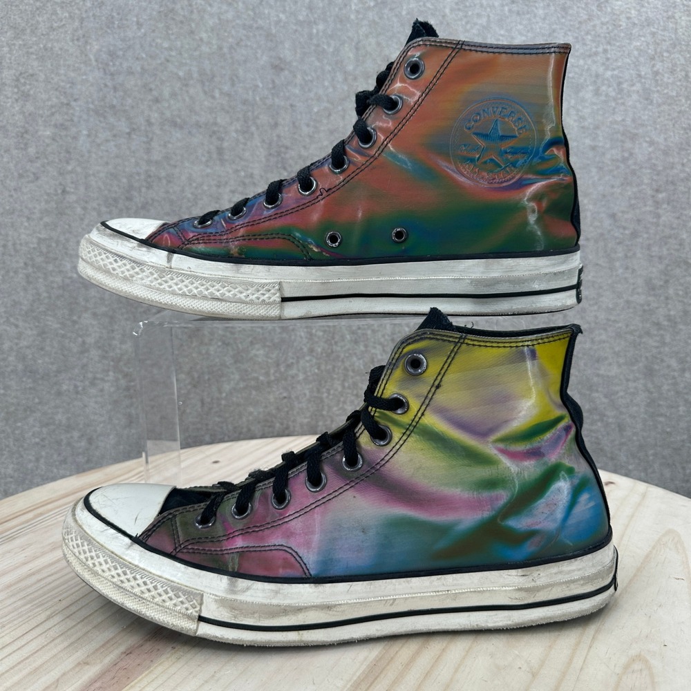 Converse Chuck 70 High Spectrum Mens 10 Multi Color Iridescent 170445C